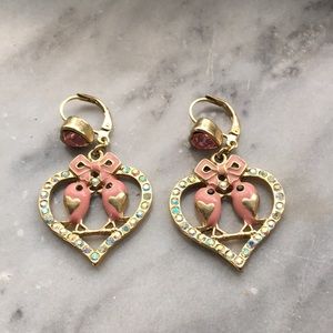 Authentic Betsey Johnson earrings